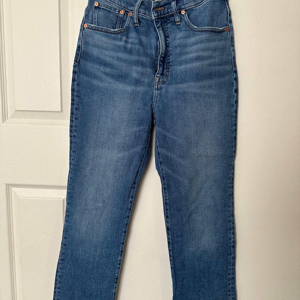 Madewell slim Demi-boot jeans